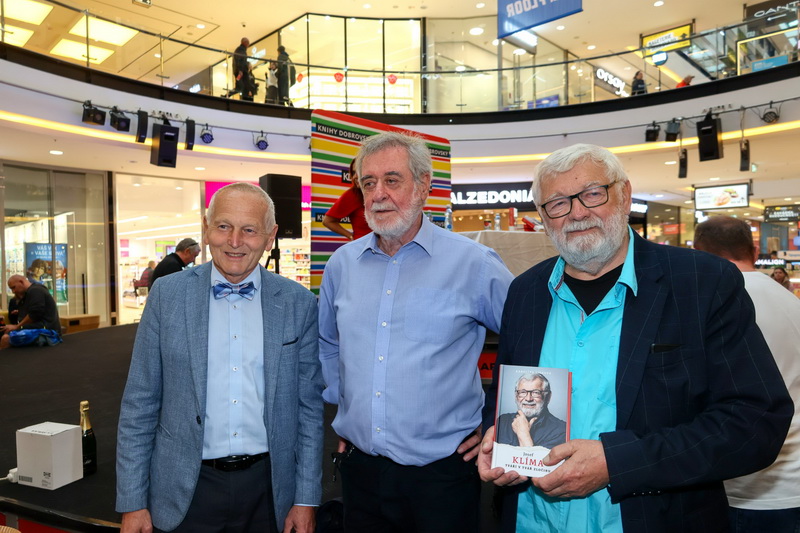 Jan Pirk, Michal Prokop a Josef Klíma (foto Václav Tměj)