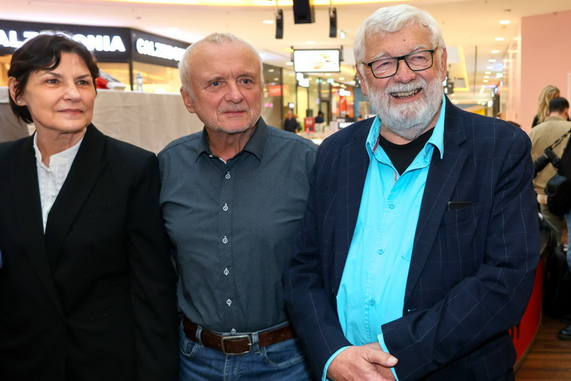 Jiřina Hofmanová, Karel Tichý a Josef Klíma (foto Václav Tměj