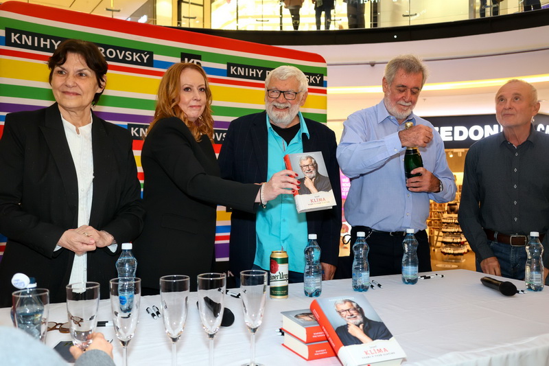 Jiřina Hofmanová, Karolína Lišková, Josef Klíma, Michal Prokop a Karel Tichý (foto Václav Tměj)