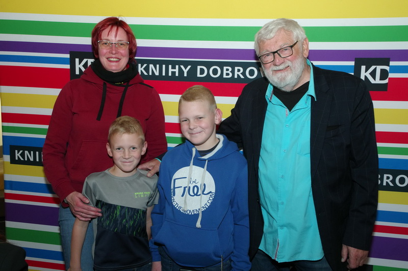 Josef Klíma s rodinou (foto Petr Archon Bureš)