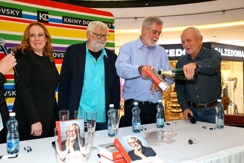 Karolína Lišková, Josef Klíma, Michal Prokop a Karel Tichý (foto Václav Tměj)