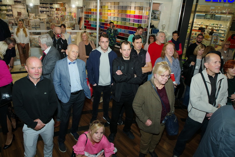 MUDr. Jan Pirk na křtu knihy (foto Petr Archon Bureš)