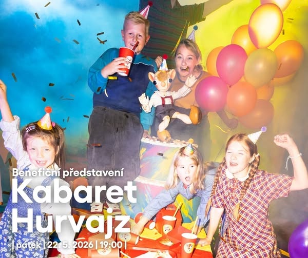 Benefiční představení novinky Kabaret Hurvajz